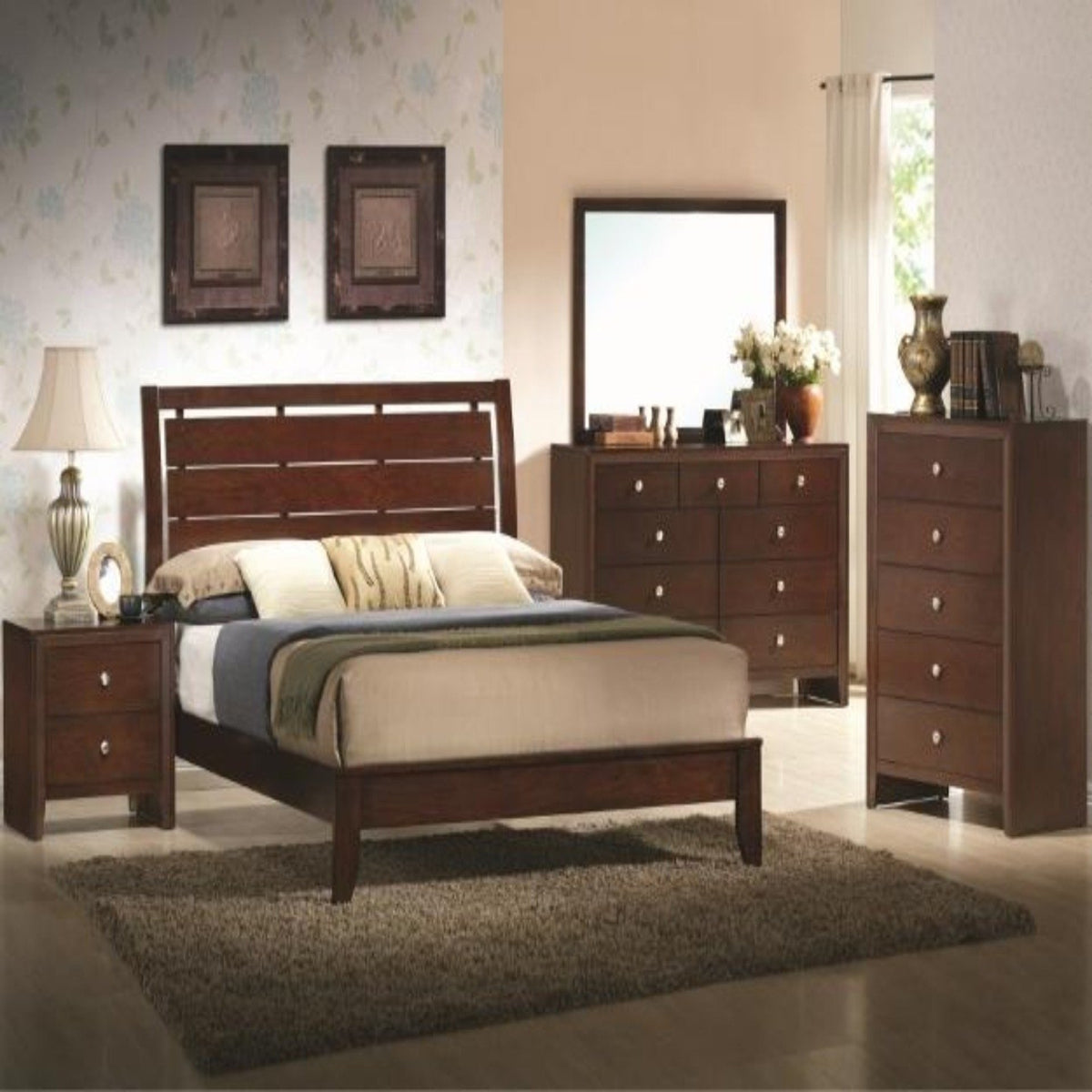 Evan 4 Piece Bedroom Group Set – Mattress Mania